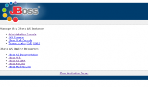 JBoss AS 5 サーバー設定